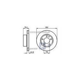 TARCZA HAM. BMW P. E24/28 84-