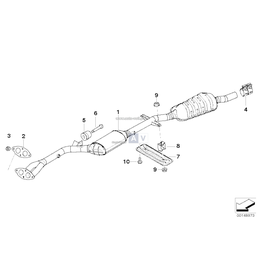 Oryginał BMW - 18307518424