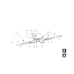 Przewód paliwowy 4-6 cylindra - 13531256429