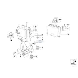Sterownik ABS/ASC+T - 34521164133