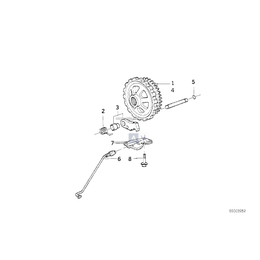 Koło blokady parkingowej, tylko w połączeniu z - 24531421161