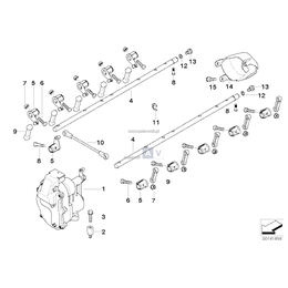 Wałek uruchamiający - 13547834025