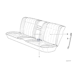 Poszycie oparcia, materiał - 52208110790