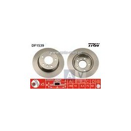 TARCZA HAM. BMW T. E36 90-