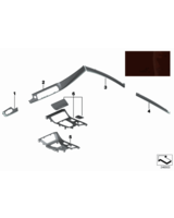Osłona drewniana konsoli środkowej - 51167975480
