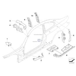 Oryginał BMW - 41217111496