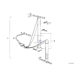 Pas bezpieczeństwa przedni - 72111845081