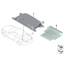 Oryginał BMW - 84109257152