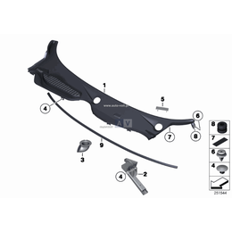 Oryginał BMW - 61357693145