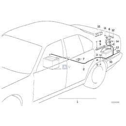 Przewód masowy - 61121384674