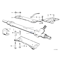 Rubber mounting - 32111120433