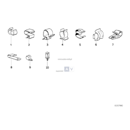 Zacisk przewodu - 61131361311