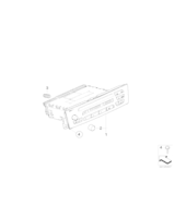Radio BMW Audio - 65129133334