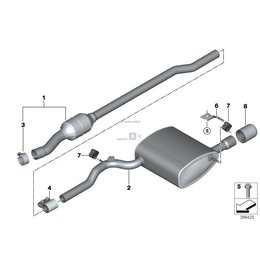 Oryginał BMW - 18308603283