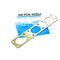 Uszczelka kol. wydechowego BMW E36 E39 E38 320i 323i 328i 520i 523i 528i 728i M52 - 11621744252