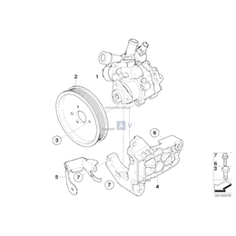 Pompa wspomagania układu kierowniczego - 32416779365