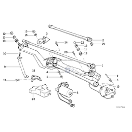Nakrętka sześciokątna - 61611383434