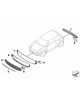 Oryginał BMW - 51117268752