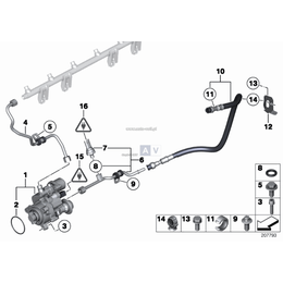 Oryginał BMW - 13537605020