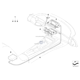 Panel obsługi CID MD - 65129118824