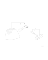 Lampa kierunkowsk., przed., lewa, biała - 82199404275