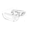 Szkło lampy prawe - 63118750220