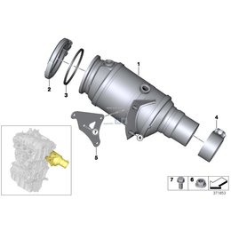 Oryginał BMW - 18328600278