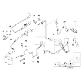 Oryginał BMW - 13311738201