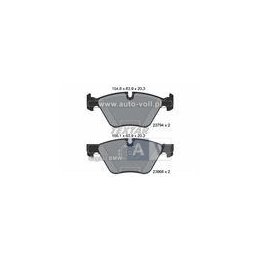 KLOCKI HAM. BMW P. E90/E91 05- 318-330/E89 Z4 09-