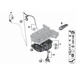 Oryginał BMW - 11437600469