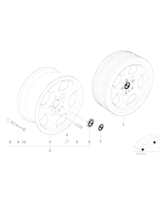 Obręcz koła aluminiowa - 85329409845