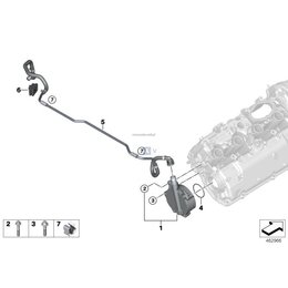 Oryginał BMW - 11668634120