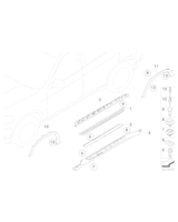 Element wsporn. progu, lewy - 51777207197
