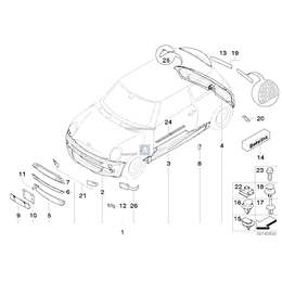 Oryginał BMW - 51120153272