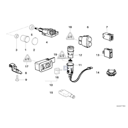 Nakrętka sześciokątna - 61311387053