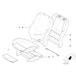 Element tapicer. siedziska - 52108214937