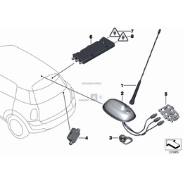 Oryginał BMW - 65209803842