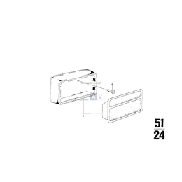 Popielniczka tylna - 51167766086
