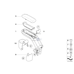 Oryginał BMW - 51166954280