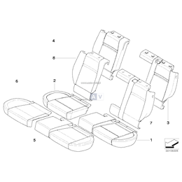 Poszycie oparcia, lewe - 52207165376