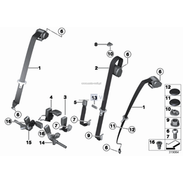 Oryginał BMW - 72117345315