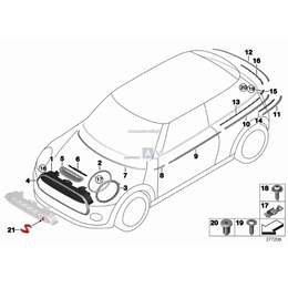 Oryginał BMW - 51137300595