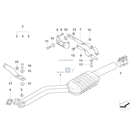 Dla samochodów z Wersja krajowa Japonia, Obejma - 18207500186