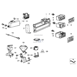 Osłona lewa - 65811384789