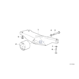 Rubber mounting - 23701141433