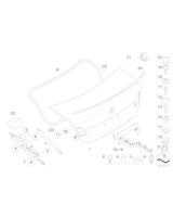Siłownik pneumatyczny pokrywy bag. - 41627166758