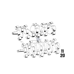 Oryginał BMW - 11210666115