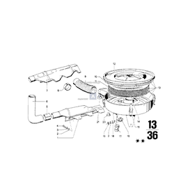 Filtr powietrza - 13720742142