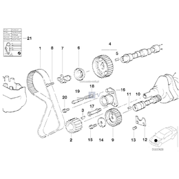 Śruba zapadkowa - 11311714798
