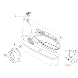 Głośnik średniotonowy Top-Hifi prawy - 65138381550